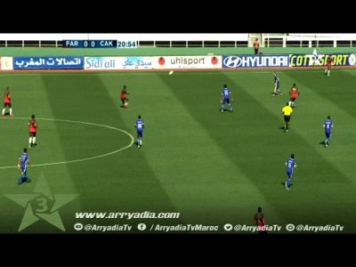الجيش الملكي 1-0 شباب خنيفرة هدف إبراهيم البزغودي