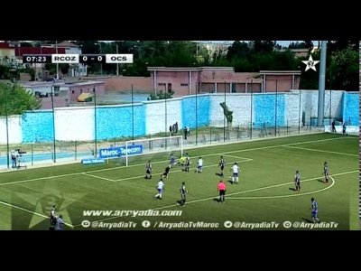 سريع وادي زم 1-0 اولمبيك اسفي هدف مراد حيبور