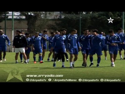 كأس الكونفدرالية| الرجاء البيضاوي ينهي تحضيراته لمواجهة الغد أمام فيتا كلوب