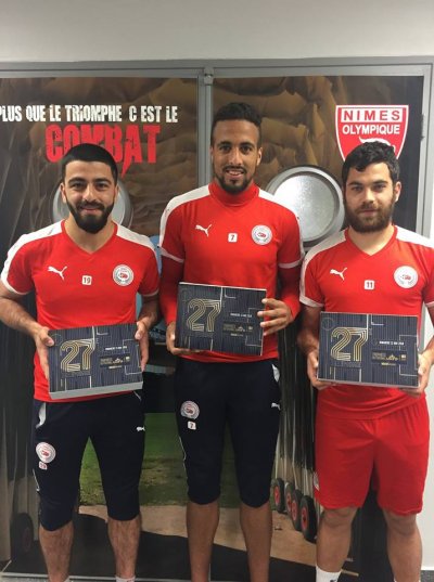 عليوي وعبد الحميد إحتفلا بالتتويج الفريد