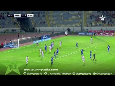 الوداد البيضاوي 3-0 شباب خنيفرة هدف محمد ناهيري