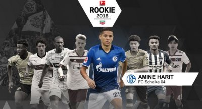أمين حارث أفضل لاعب صاعد في البطولة الألمانية
