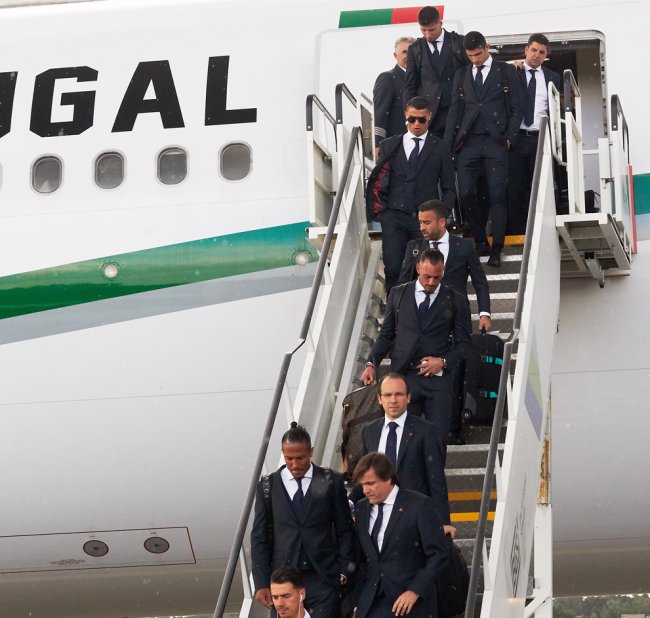 مونديال 2018: منتخب البرتغال يصل الى موسكو