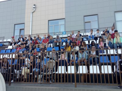 عائلات الأسود حضرت حصة اليوم لدعمهم قبل مباراة البرتغال