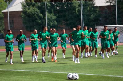 هنا موسكو: الأسود خاضوا آخر تدريب صباح اليوم