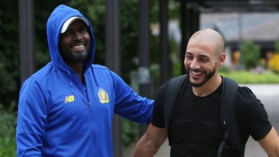 أمرابط يستعد لمواجهة غيماريس البرتغالي