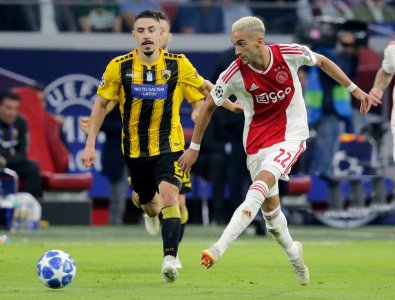 تالق جديد لزياش ومزراوي  أمام أيك اتينا