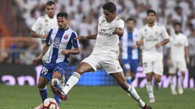 بطولة إسبانيا: صدارة موقتة لريال مدريد الفائز على إسبانيول