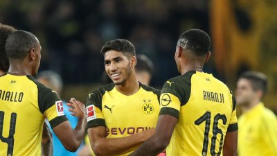 حكيمي يحلق في سماء إيدونا بارك في مباراة مثيرة أمام أوكسبورغ