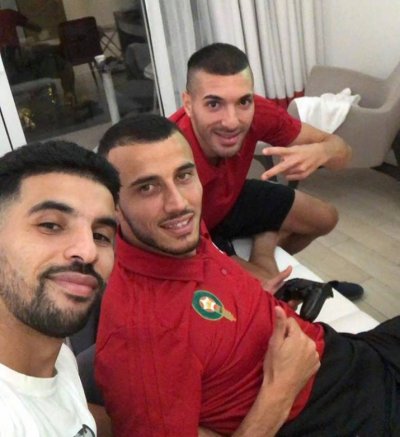 أسود الأطلس إحتضنوا الوافد الجديد بوربيعة