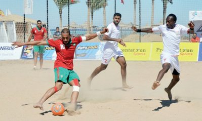 عميد المنتخب الشاطئي مرشح لهذه الجائزة