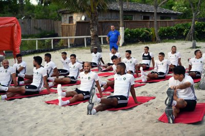بالصور .. هنا يقيم المنتخب المغربي بجزر القمر