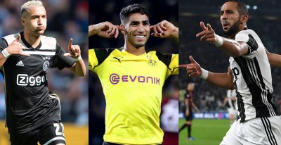 زياش، حكيمي وبنعطية على أبواب العبور الأوروبي