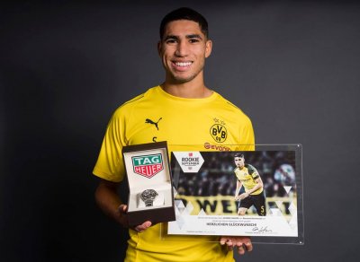 جائزة جديدة لأشرف حكيمي بألمانيا