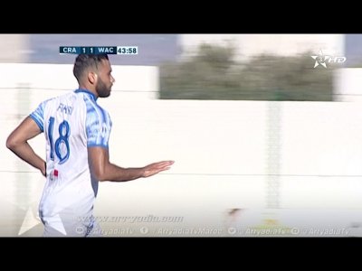 شباب الريف الحسيمي 2-1 الوداد البيضاوي هدف محمد فكري