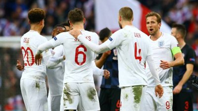 عصبة الأمم: انكلترا تقلب الطاولة على كرواتيا وتنتزع بطاقة المربع الذهبي