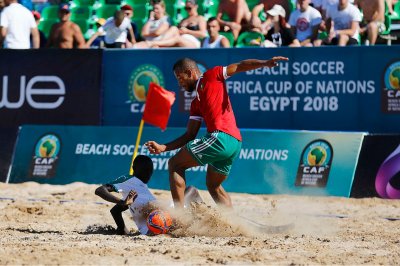 المنتخب الشاطئي يخسر أمام السينغال ويضيع حلم المونديال