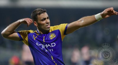 حمد الله ينفجر في شباك الرائد