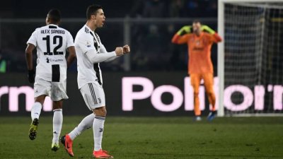 بطولة إيطاليا: رونالدو البديل ينقذ يوفنتوس من خسارة أولى