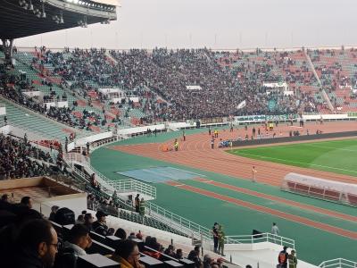 جمهور رجاوي قليل في مباراة الافتتاح