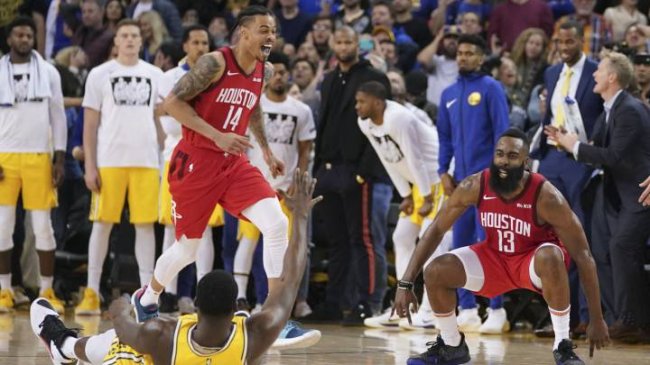 كرة السلة الاميركية للمحترفين: هاردن يسقط ووريرز في معقله