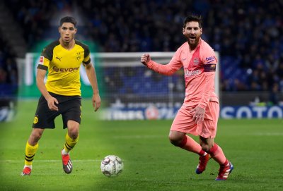 حكيمي يكشف الرسالة التي بعث له ميسي