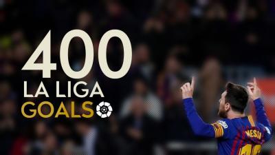 ميسي يرسم لوحته رقم 400 في الدوري مع برشلونة