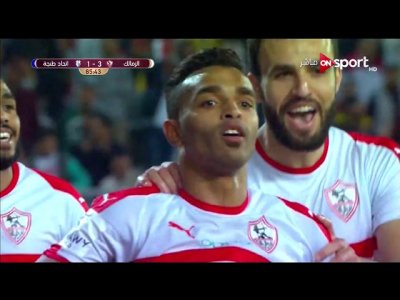 اهداف مباراة الزمالك VS إتحاد طنجة كأس الكونفدرالية - (3-1)