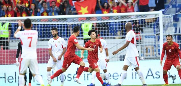كأس آسيا 2019: الأردن يودع دور الثمن أمام فيتنام بضربات الترجيح