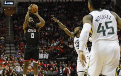 كرة السلة الامريكية للمحترفين: 44 نقطة لهاردن في سلة فينيكس