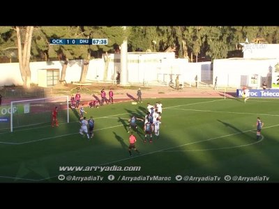 أولمبيك خريبكة 2-0 الدفاع الحسني الجديدي هدف يوسف عوگادي