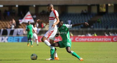 كأس الكاف: بوطيب يسجل أول أهدافه بقميص الزمالك