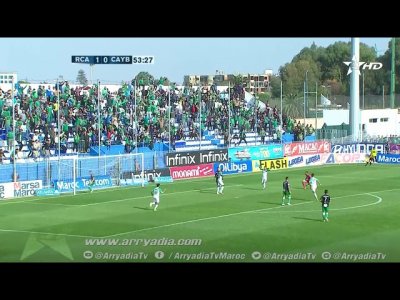 الرجاء البيضاوي 2-0 يوسفية برشيد هدف محمود بنحليب