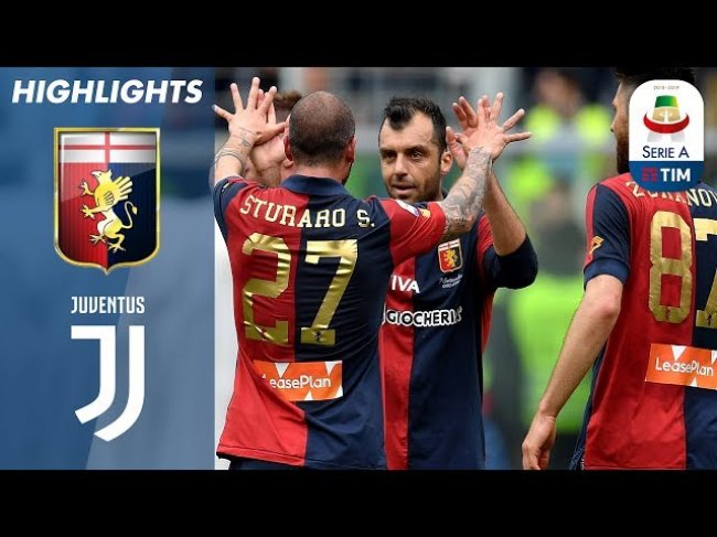 أهداف مباراة جينوة 2-0 جوفنتوس - البطولة الايطالية