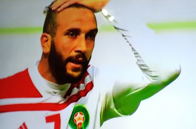 حدراف والإدريسي انشط الأسود في الشوط الأول