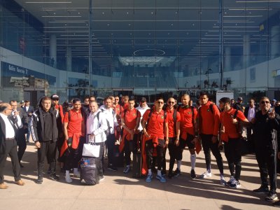 الأسود إنتقلوا إلى طنجة عبر  البراق 