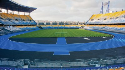 تيفو أمام الأرجنتين للرد على المقاطعة