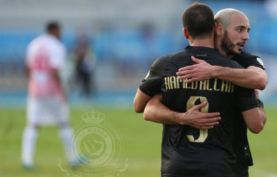 مدرب النصر يعاتب حمد الله وأمرابط