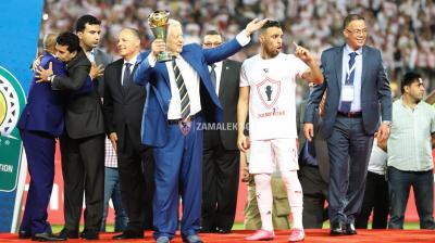 مرتضى منصور رئيس الزمالك يبهدل مدرب الفريق كريستيان غروس