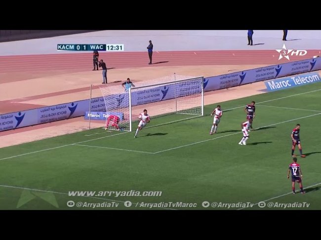 الكوكب المراكشي 1-1 الوداد البيضاوي هدف عالمي لعبدالإله اعميمي