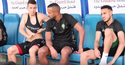 مزراوي اكتفى بالركض الخفيف