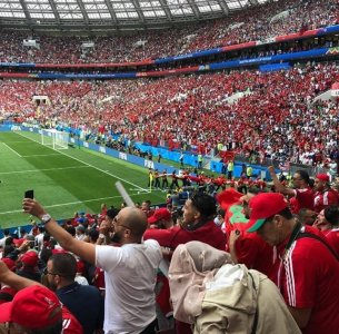 السفير إستقبل الجماهير