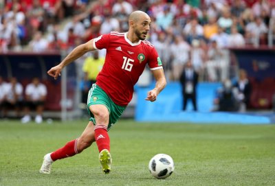 البياض يسيطر على الشوط الأول لمباراة المغرب وناميبيا