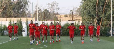 بالصور.. هكذا جرت الحصة التدريبية للأسود اليوم الأربعاء