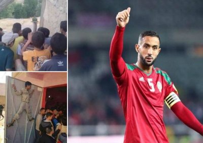 بنعطية وحكيمي يشتريان شاشة كبيرة لأطفال   تانكرارت 