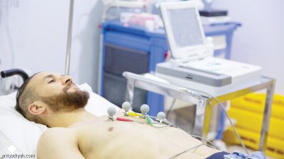 حدراف تجاوز الفحص الطبي