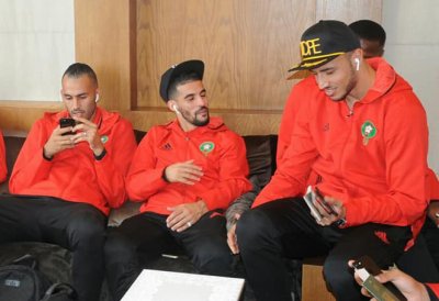 المنتخب المغربي وصل أمس ليلا
