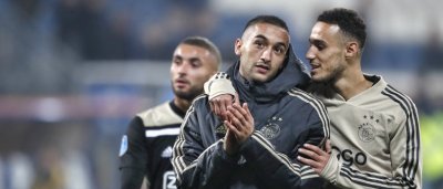 ثنائي الأسود في تدريبات أجاكس