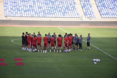 الأسود تدربوا لأول مرة مع وحيد