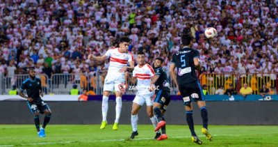 ثنائية بنشرقي تقود الزمالك للقب كأس مصر